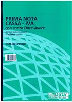 PRIMA NOTA CASSA - IVA 21,5X29,7 cm. - DATA UFFICIO