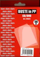 CON. 50 BUSTE IN PP PORTA CD/DVD - SIAM