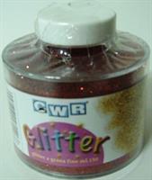 GLITTER A GRANA FINE 150 gr. COL. ROSSO - CWR