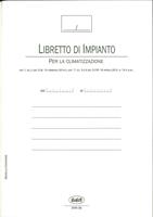 LIBRETTO DI IMPIANTO 44 pg. 29,7x21 cm. - DATA UFFICIO