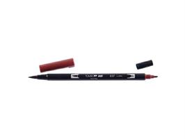 MARKER DUAL BRUSH WINE RED - TOMBOW