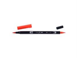 MARKER DUAL BRUSH WARM RED - TOMBOW