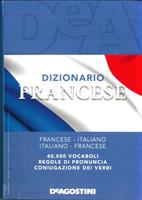 DIZIONARIO FRANCESE 40.000 VOCABOLI 19x14 - DE AGOSTINI