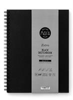 ESTRO BLACK SKETCH SPIRALE 40 ff. 160 gr. LISCIA A4 - CWR