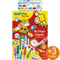 KIT HAPPY MOMENTS GIOTTO BE-BÈ MY FINGER PUPPETS - FILA