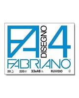 BLOCCO DISEGNO F4 33x48 20 ff. RUVIDO - FABRIANO