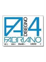 BLOCCO DISEGNO F4 33x48 20 ff. LISCIO - FABRIANO