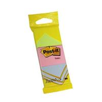 POST-IT NOTES 3X100 COL. NEON - 3M