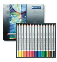 SCATOLA METALLO 24 PASTELLI KARAT ACQUARELL - STAEDTLER