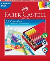 SCATOLA 36 PASTELLI GRIP ACQUERELLABILI - FABER CASTELL