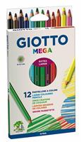 SCATOLA 12 PASTELLI MEGA - GIOTTO
