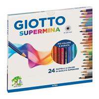 SCATOLA 24 PASTELLI SUPERMINA - GIOTTO