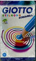 SCATOLA 12 PASTELLI ACQUARELL GIOTTO STILNOVO