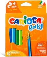 SCATOLA 10 PASTELLI BABY PENCILS - CARIOCA