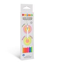 SCATOLA 6 PASTELLI MINABELLA Ø 3,8 COL. FLUO - PRIMO