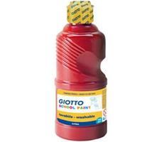 TEMPERA PRONTA SCHOOL PAINT 250 ml. COL. ROSSO SCARLATTO - GIOTTO
