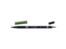 MARKER DUAL BRUSH DARK OLIVE - TOMBOW