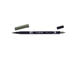 MARKER DUAL BRUSH GREY GREEN - TOMBOW