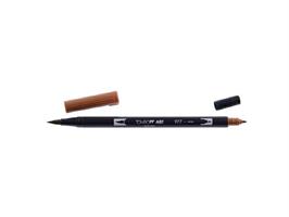 MARKER DUAL BRUSH SADDLE BROWN - TOMBOW
