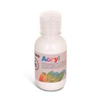 TEMPERA ACRILICA FINE DA 125 ml COL. BIANCO - PRIMO