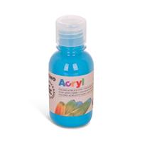 TEMPERA ACRILICA FINE DA 125 ml COL. CYAN - PRIMO