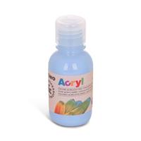 TEMPERA ACRILICA FINE DA 125 ml COL. AZZURRO CIELO - PRIMO