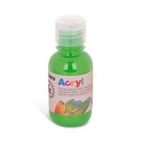 TEMPERA ACRILICA FINE DA 125 ml COL. VERDE CROMO - PRIMO