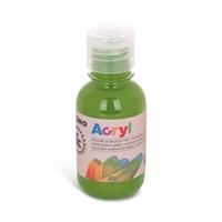 TEMPERA ACRILICA FINE DA 125 ml COL. VERDE OLIVA - PRIMO