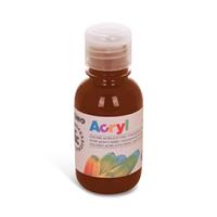 TEMPERA ACRILICA FINE DA 125 ml COL. TERRA OMBRA - PRIMO