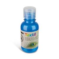 COLORE PER TESSUTO DA 125 ml. COL. BLU METALLIZZATO - PRIMO
