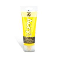 COLORE ACRILICO FINE IN TUBETTO 75 ml COL. GIALLO PRIMARIO - PRIMO