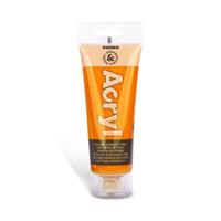COLORE ACRILICO FINE IN TUBETTO 75 ml COL. ARANCIONE - PRIMO
