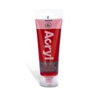 COLORE ACRILICO FINE IN TUBETTO 75 ml COL. ROSSO CARMINIO - PRIMO