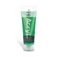 COLORE ACRILICO FINE IN TUBETTO 75 ml COL. VERDE BRILLANTE - PRIMO