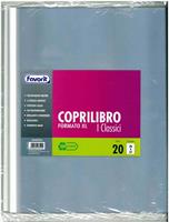 COPRILIBRO XL 36x57 cm. TRASPARENTE - FAVORIT