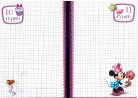 DIARIO IMBOTTITO 10 MESI SWEET MINNIE FOTO 1 - CARTORAMA