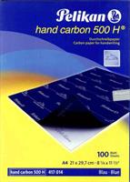 CONF. 100 CARTA HAND CARBON 500 H BLU - PELIKAN
