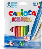 SCATOLA 12 PENNARELLI ACQUARELLABILI - CARIOCA