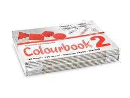 BLOCCO DA DISEGNO 2 24x33 110 gr. RUVIDO - COLOURBOOK
