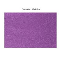 FOGLIO FOAM EVA GLITTER 40x60 COL. LAVANDA - WILER