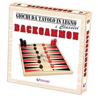 GIOCO DA TAVOLO IN LEGNO BACKGAMMON - EDICART