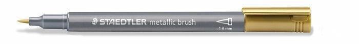 MARCATORE METALLIC BRUSH PUNTA 1,0-6.0 mm. COL. ORO - STAEDTLER