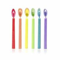 CANDELINE CON FIAMMA COLORATA - LEGAMI