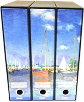 SET 3 RACCOGLITORI D. 8 BARCHE ROSSE - KAOS