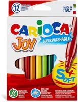 SCATOLA 12 PENNARELLI JOY SUPERLAVABILE - CARIOCA