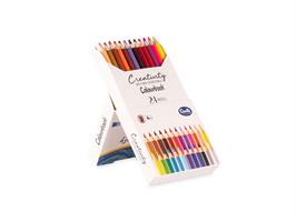 SCATOLA 24 PASTELLI ARTIST GRADE COLOURED PENCILS - COLOURBOOK