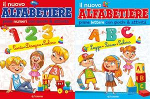 IL NUOVO ALFABETIERE - CONTA - DISEGNO - COLORO - EDIBIMBI