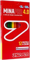 SCATOLA 12 PASTELLI MINA 4.0 - SEVEN