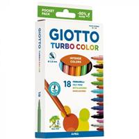 SCATOLA 18 PENNARELLI TURBO COLOR - GIOTTO