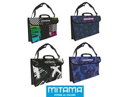 VALIGETTA IN TESSUTO 53x40 cm. CON TRACOLLA BOY GIRL MIX - MITAMA